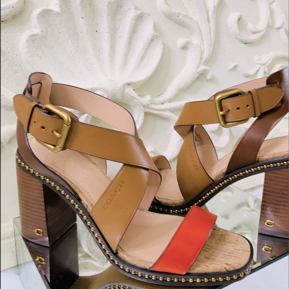 COACH  Mandy Studded Platform